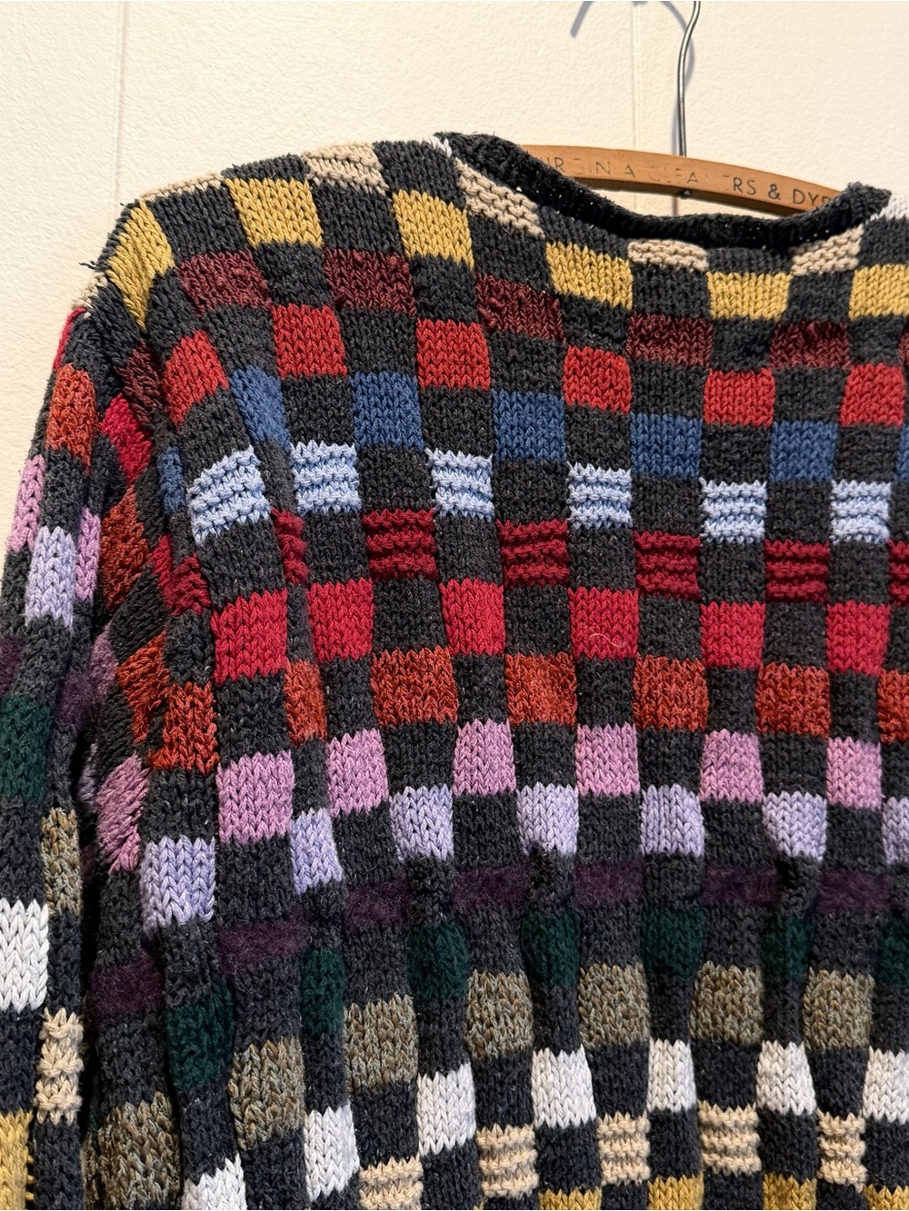 Talbots patchwork knit sweater - Picture 11 of 13